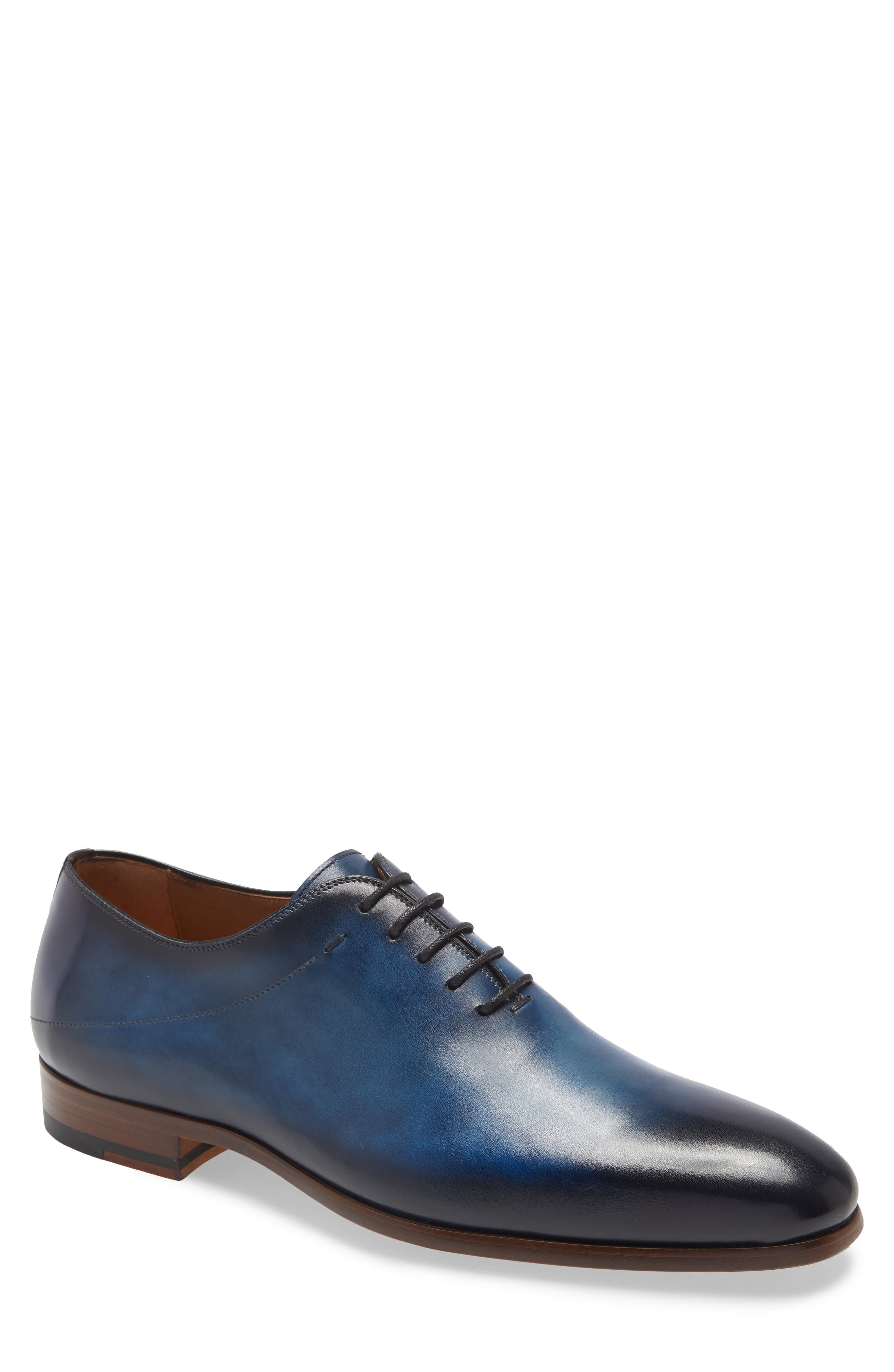blue magnanni shoes