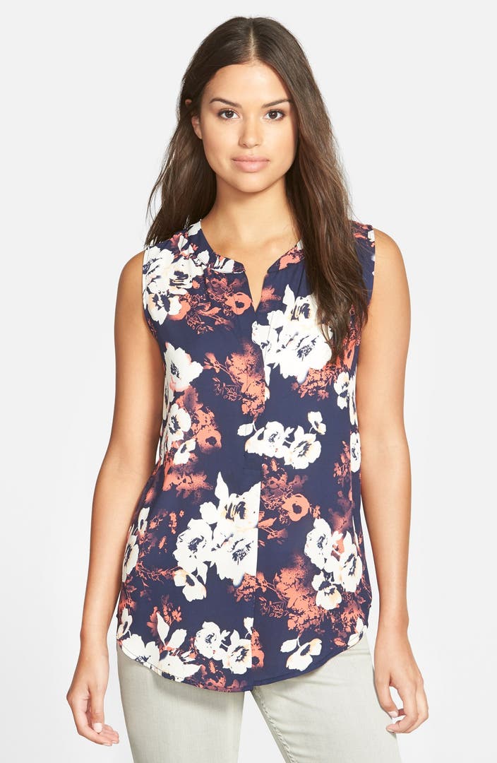 Gibson Sleeveless High/Low Top | Nordstrom