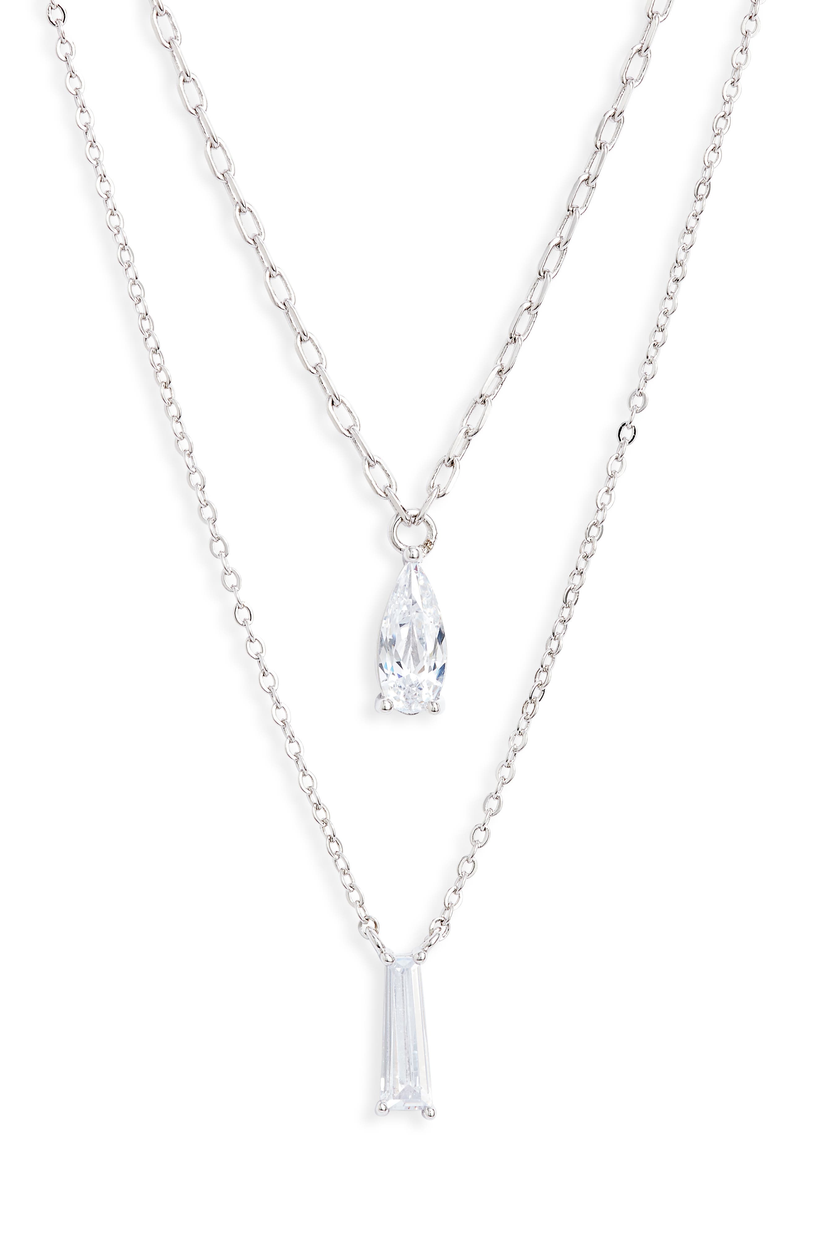 Sterling Silver Halo Pendant Minimalist CZ Jewelry Bridal Wedding Necklace January-December Birthstone Jewelry Birthstone Necklace