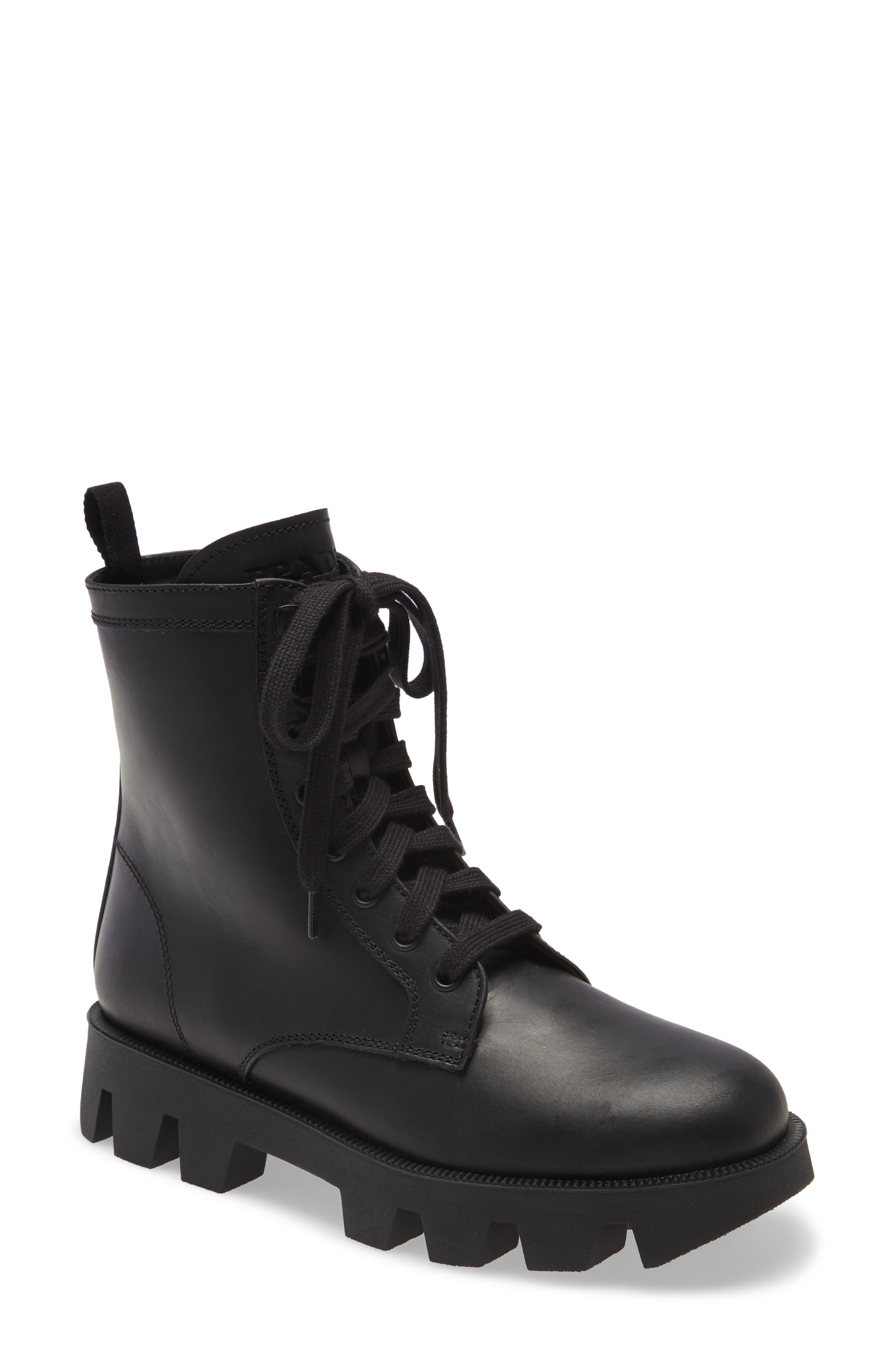 prada black aftershave boots