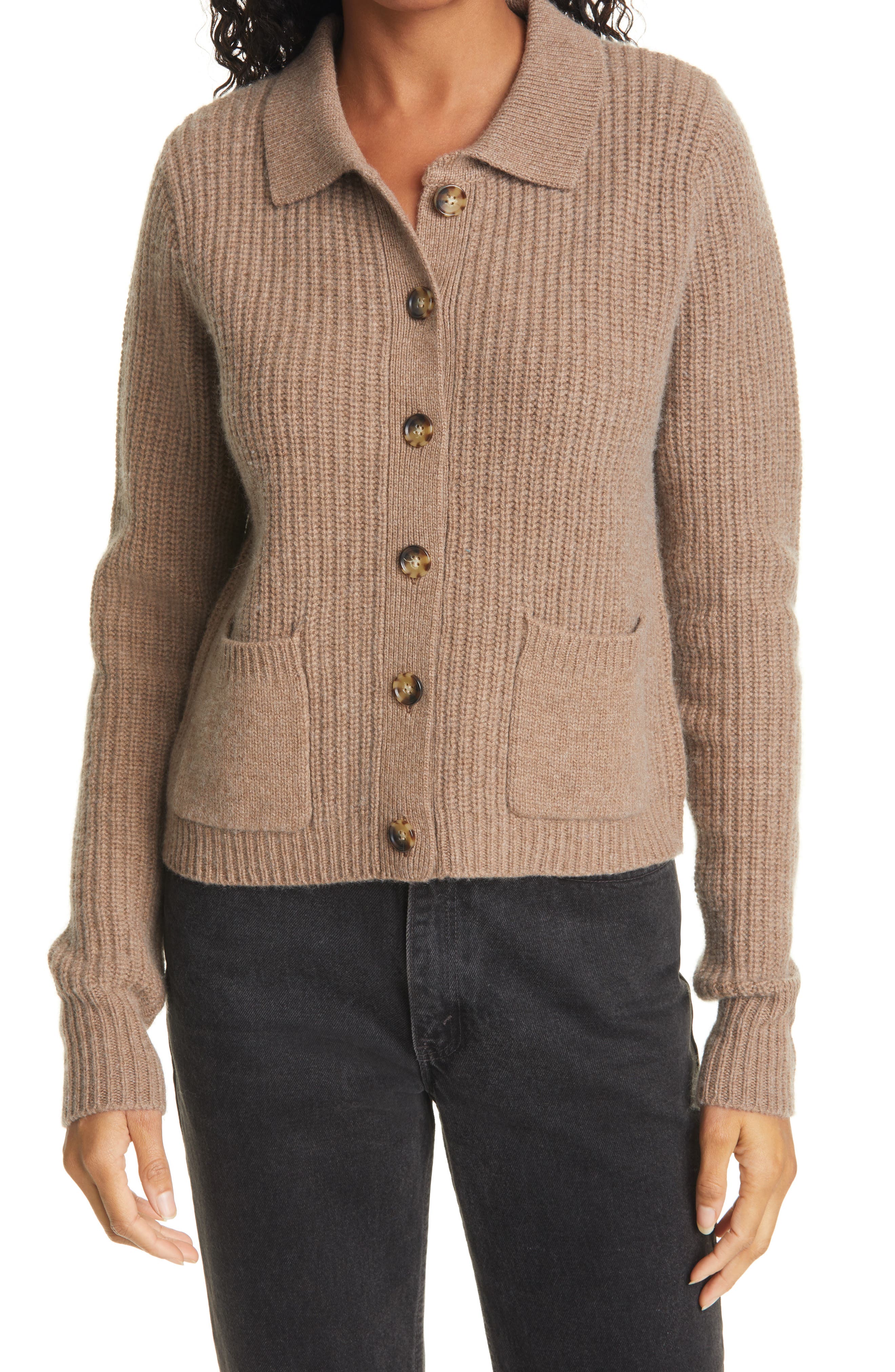 SALE Wine Metallic Cotton Cardigan Sweater