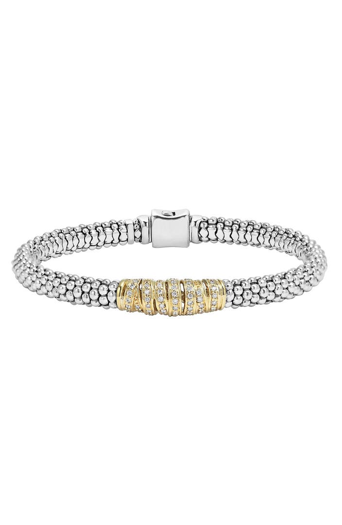 LAGOS 'Diamonds & Caviar' Diamond Bracelet | Nordstrom
