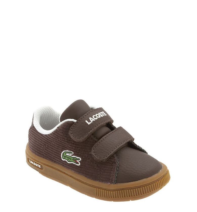 Lacoste 'Camden Cord' Sneaker (Baby, Walker & Toddler) | Nordstrom
