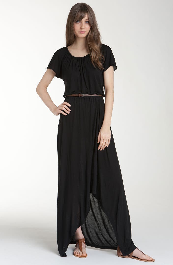 Trouvé Asymmetrical Hem Maxi Dress | Nordstrom