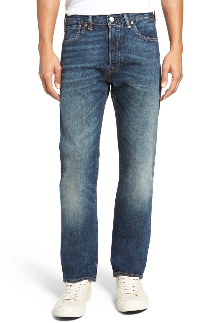 Levi's® 501® Straight Leg Jeans (Fret) | Nordstrom