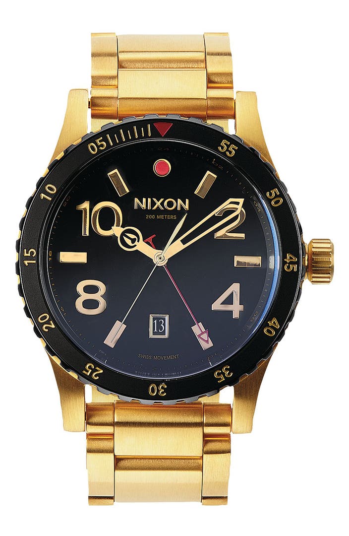 Nixon The Diplomat Bracelet Watch, 45mm Nordstrom