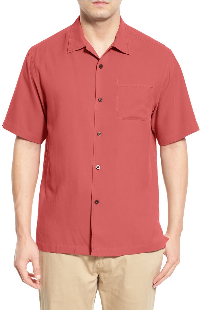 Tommy Bahama 'Catalina Twill' Original Fit Silk Camp Shirt | Nordstrom