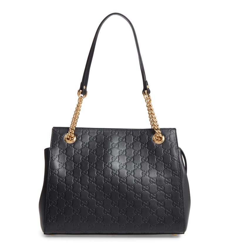 Gucci Signature Soft Leather Shoulder Bag | Nordstrom