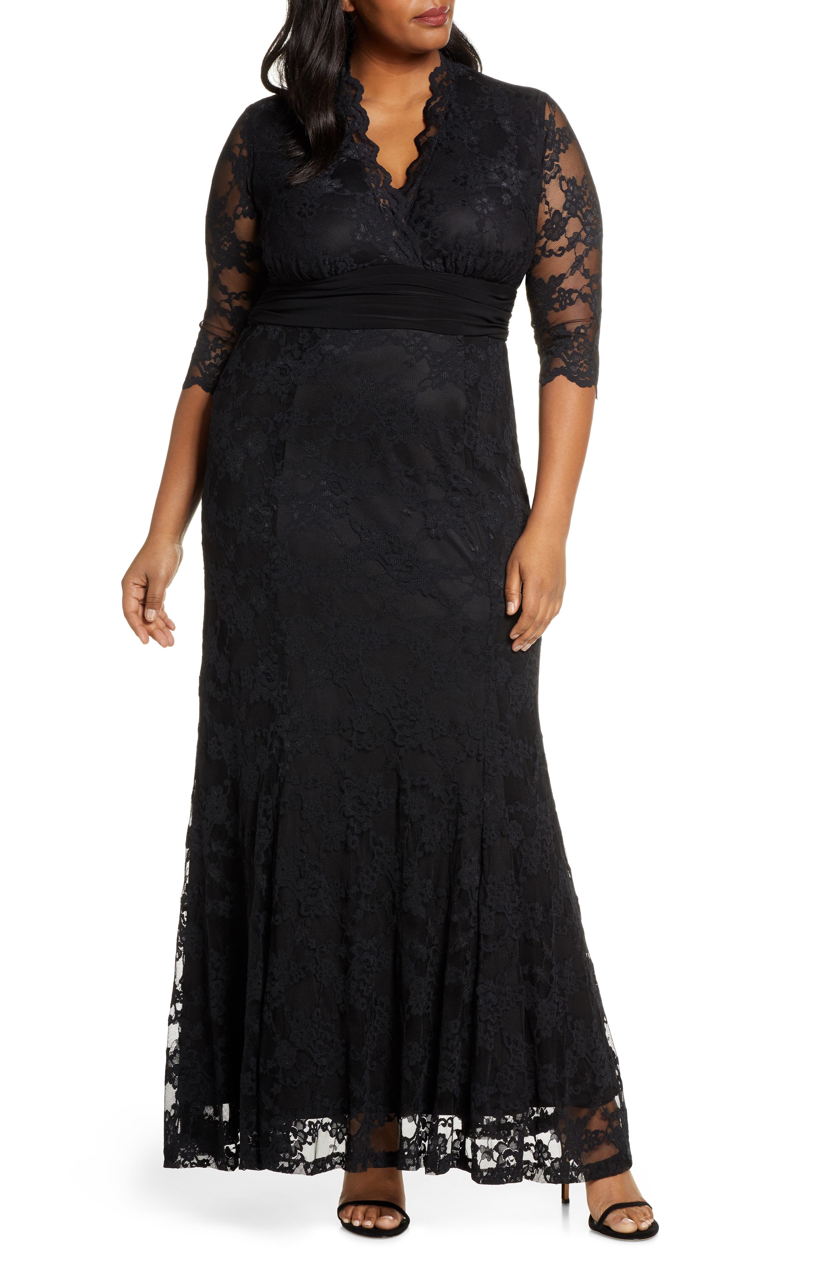 nordstrom plus size formal gowns
