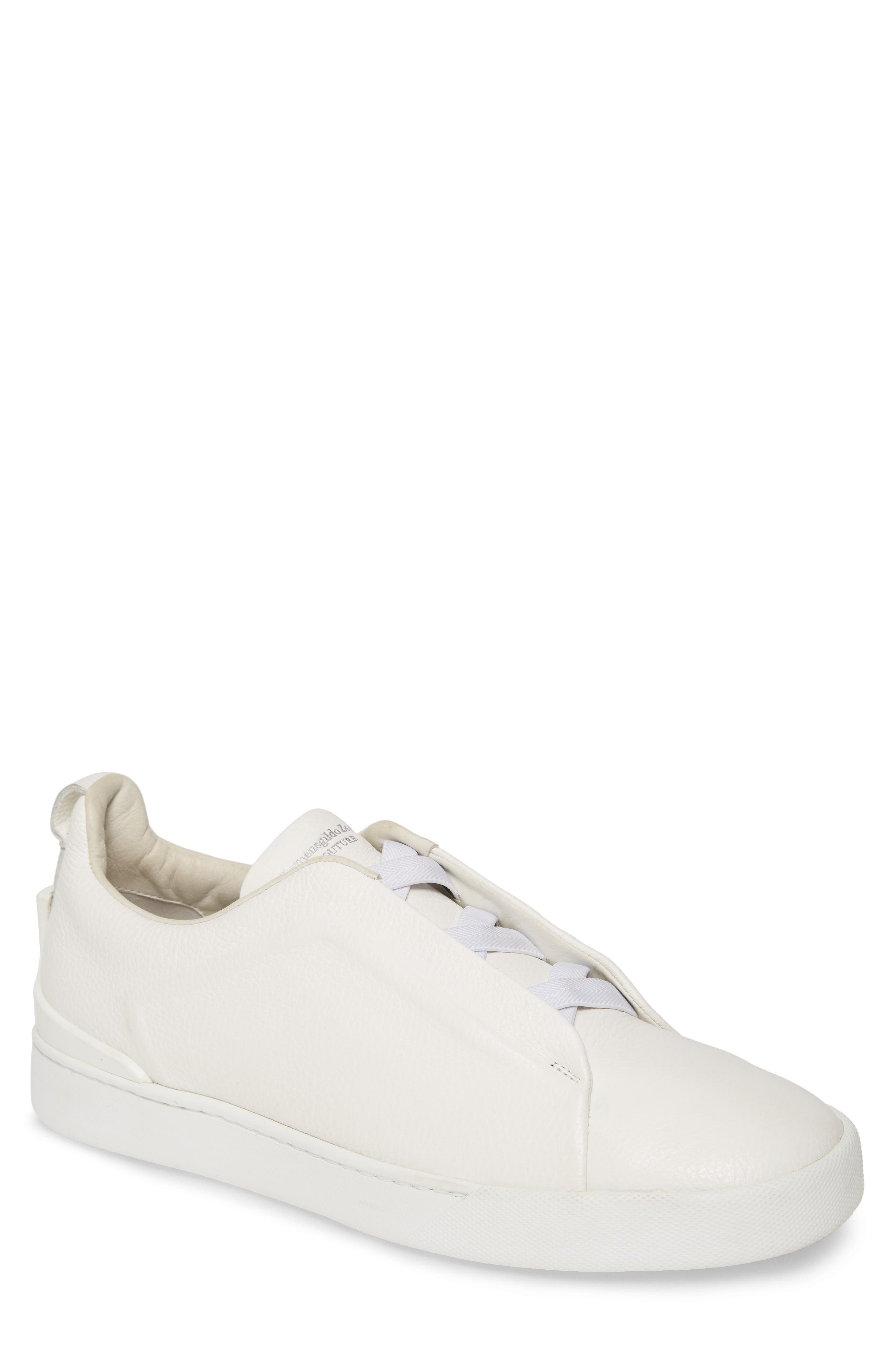 zegna white sneakers
