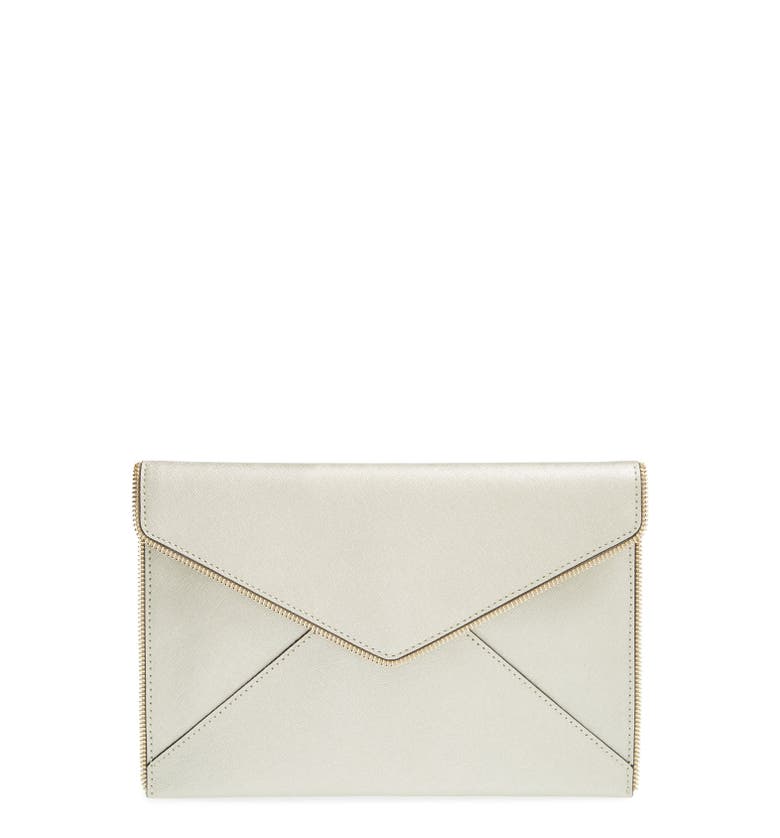 Rebecca Minkoff 'Leo' Saffiano Leather Envelope Clutch | Nordstrom
