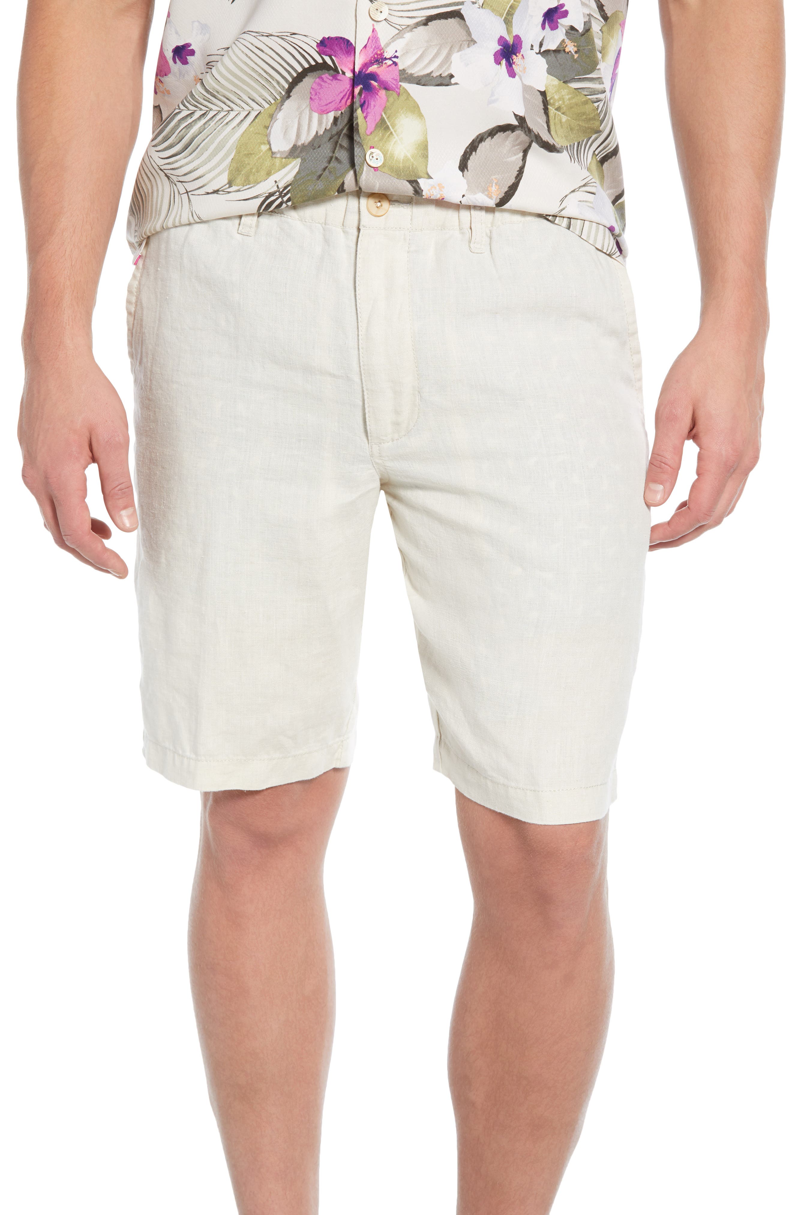 tommy bahama mens linen shorts