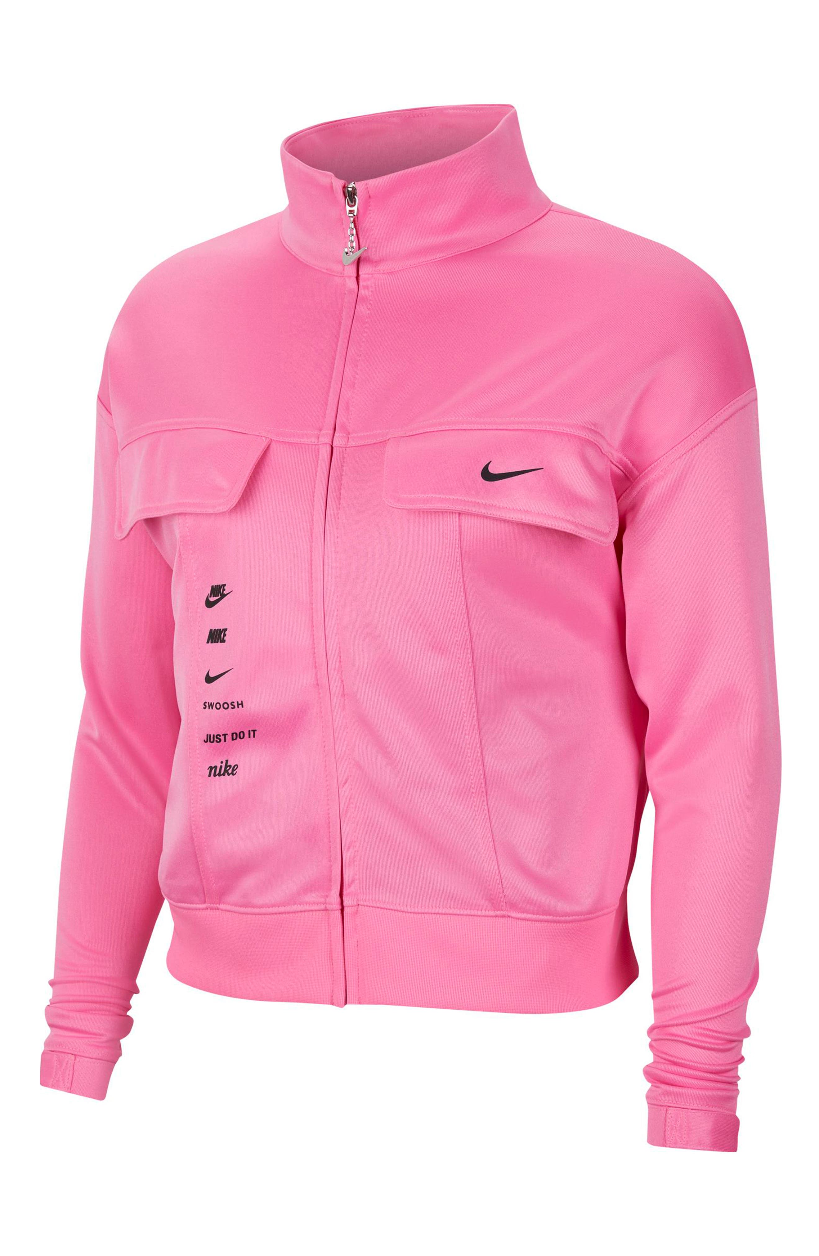 womens pink nike clothing