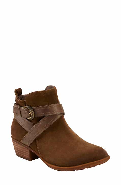 brown leather bootie | Nordstrom