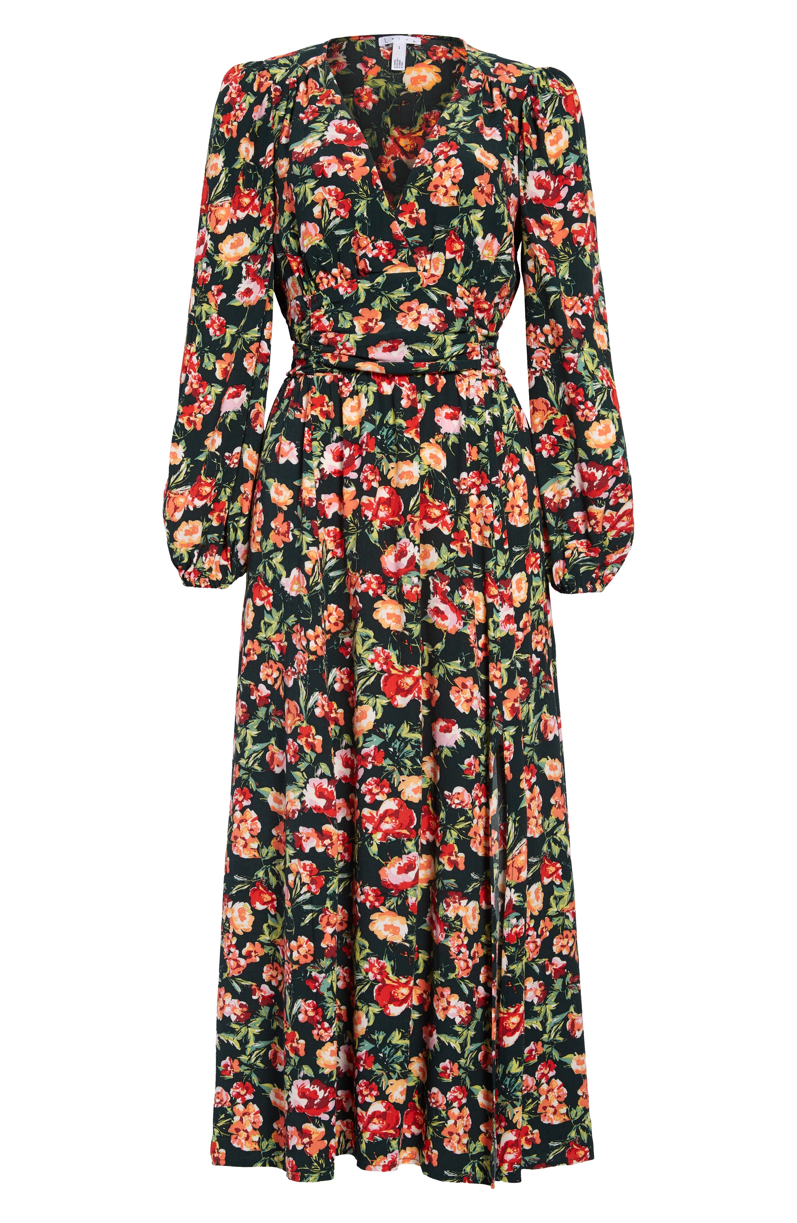 nordstrom maxi dress with sleeves