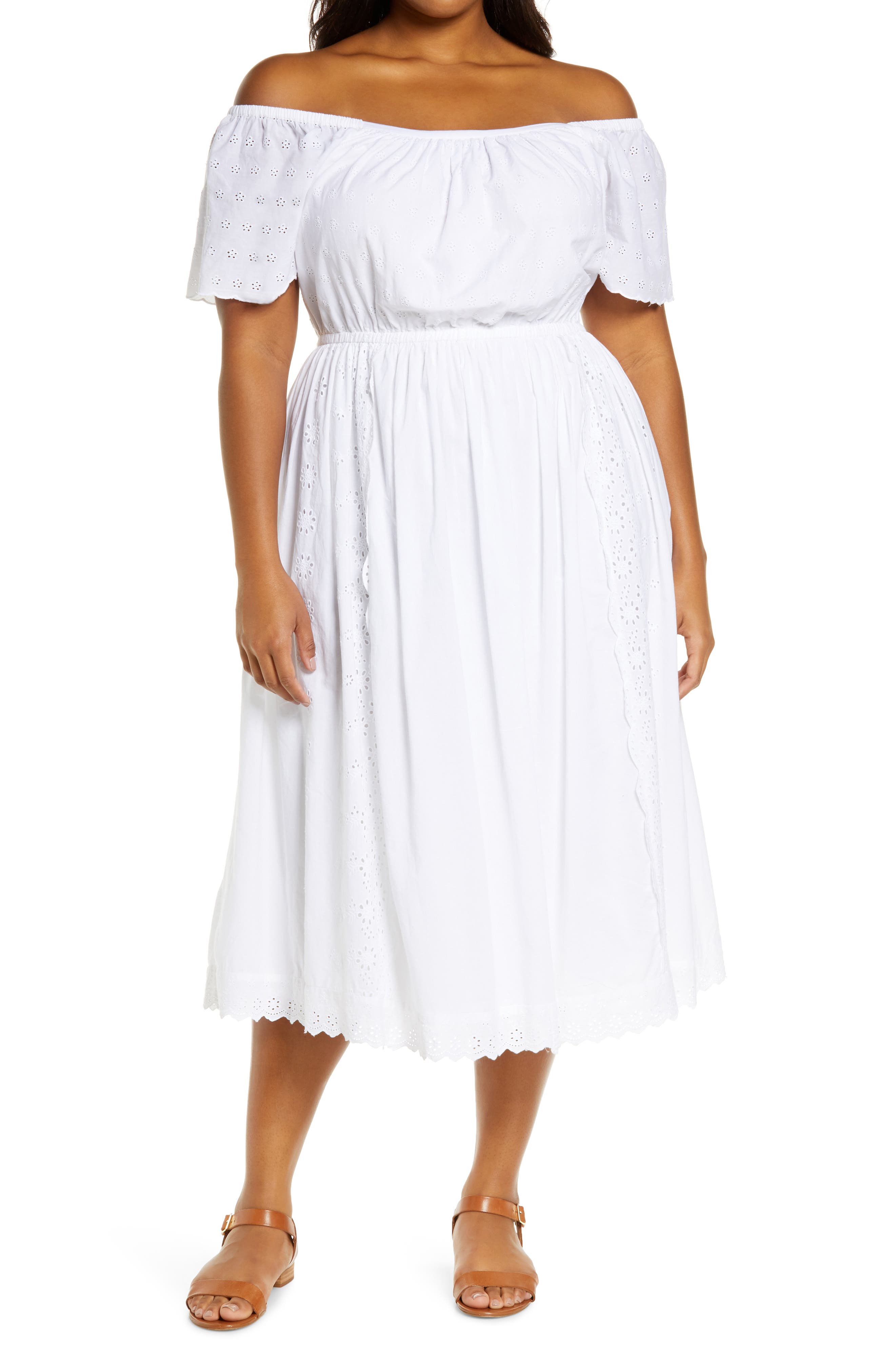 white dress size 16w