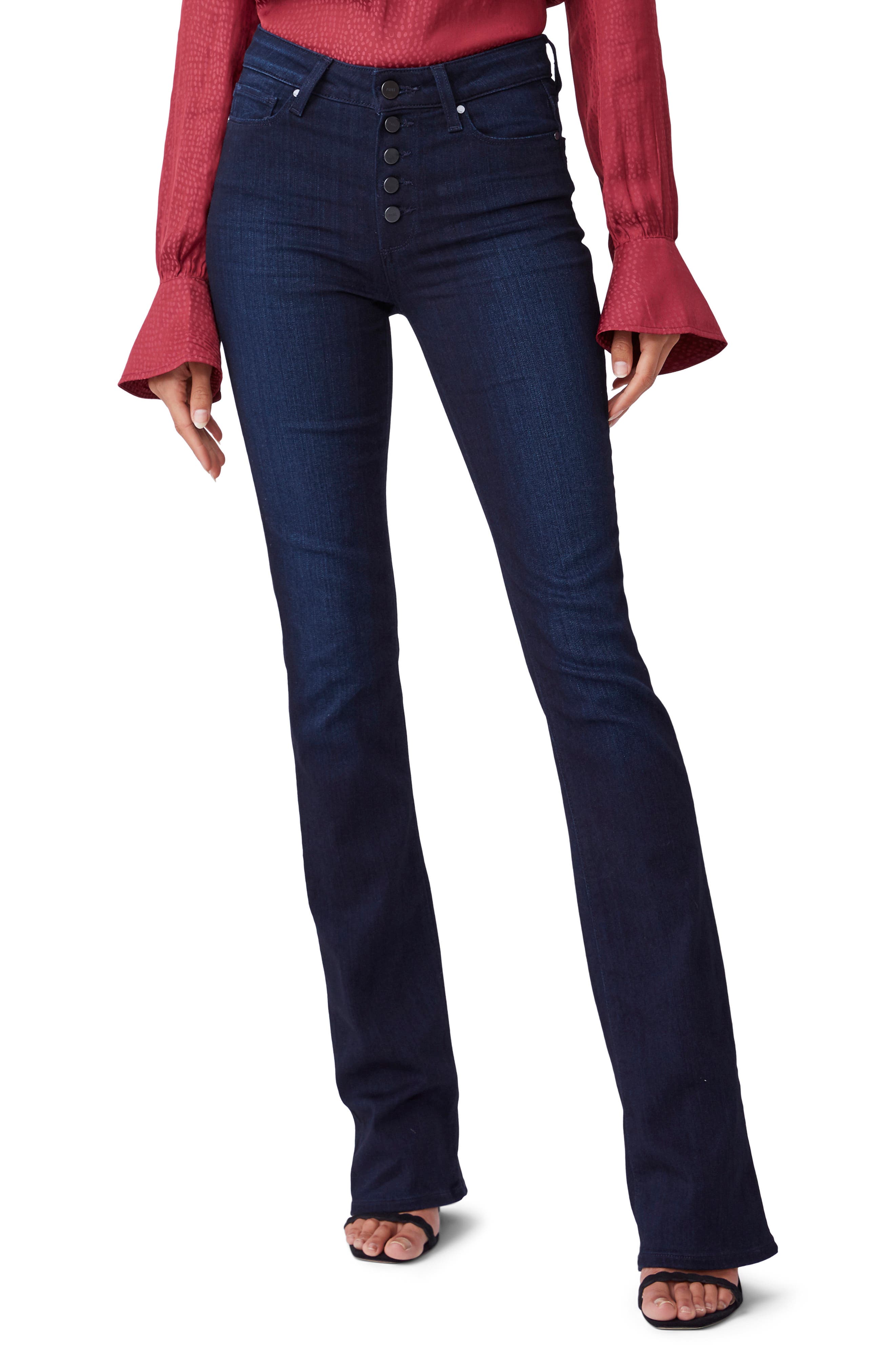 womens designer bootcut jeans