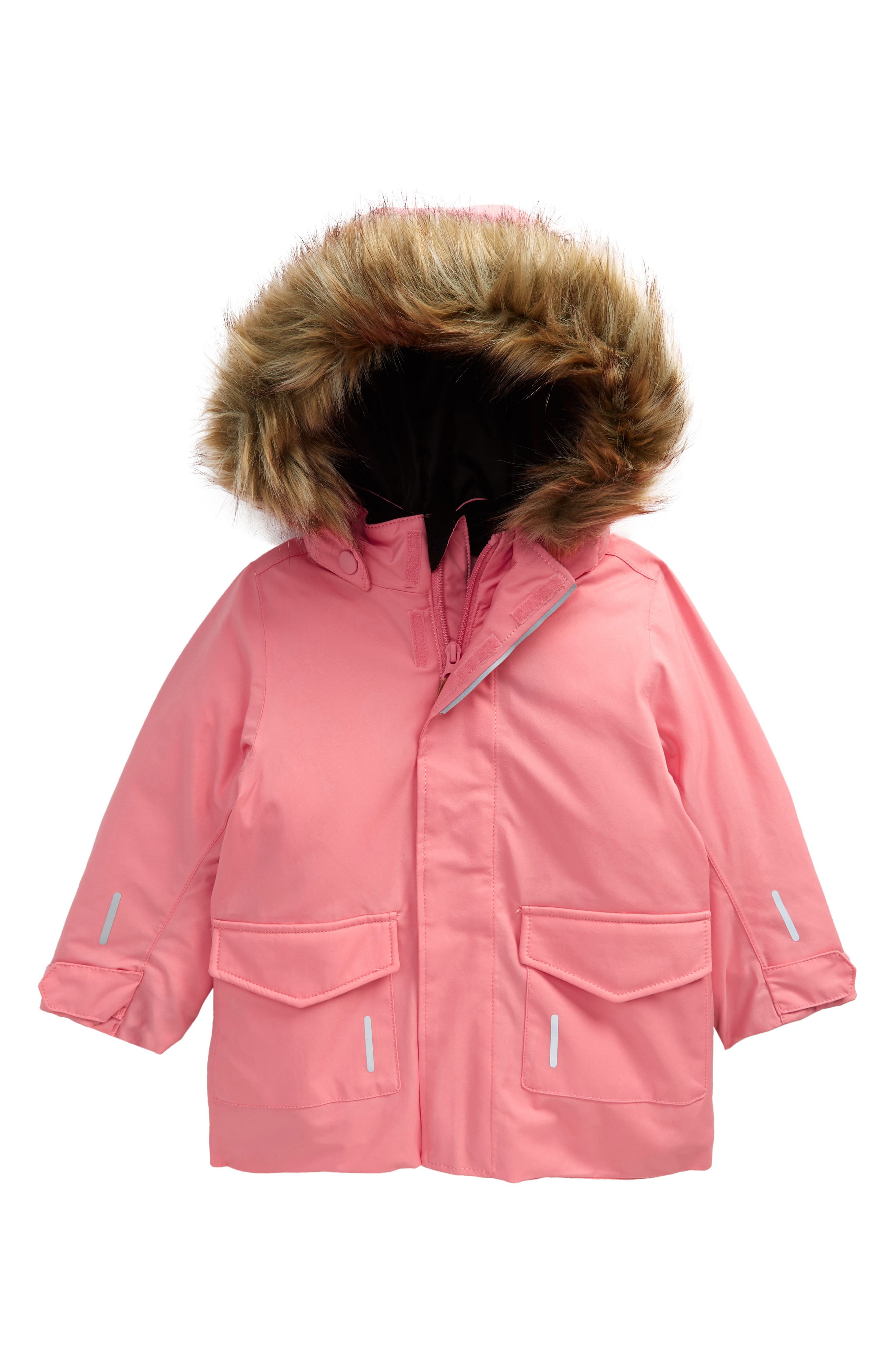 baby girl pink raincoat