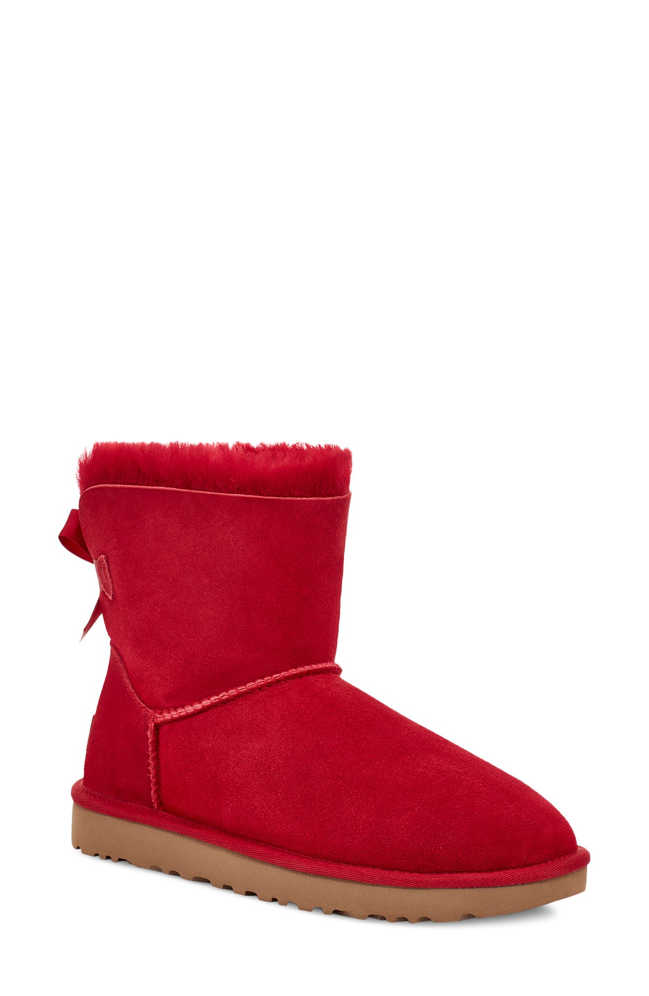red flat boots womens