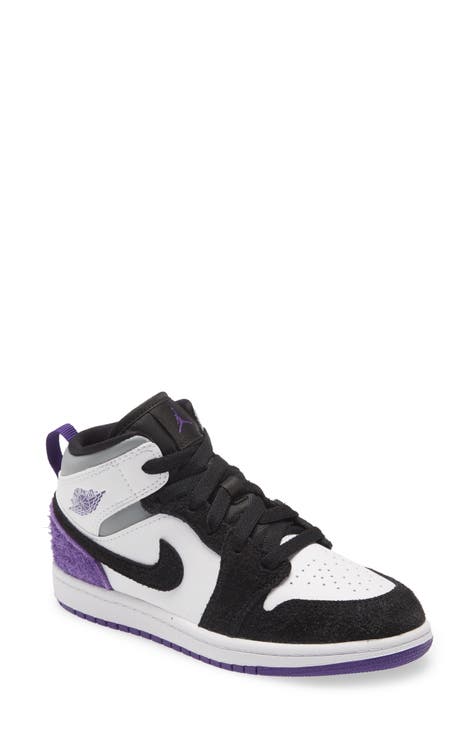 Boys Shoes - black jeans with purple belt gucci and purple air roblox