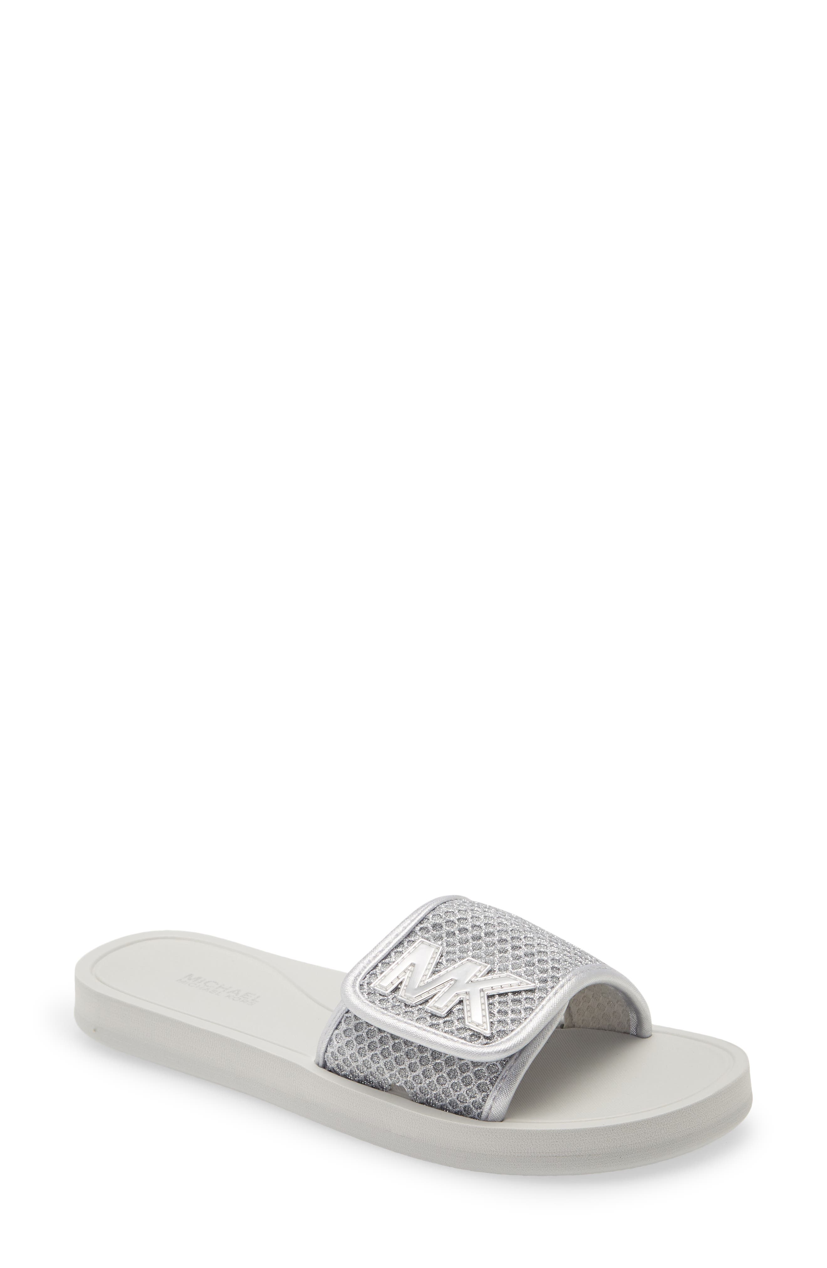 silver mules nordstrom