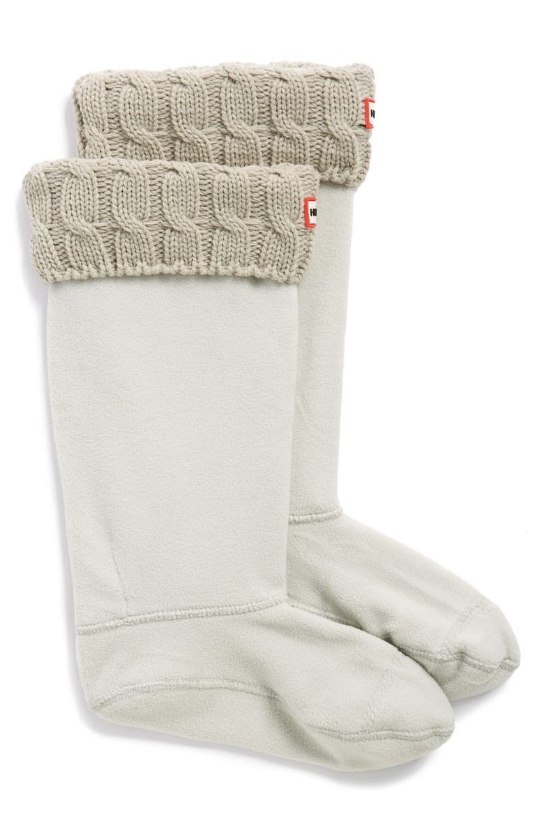Hunter Original Tall Cable Knit Cuff Welly Boot Socks | Nordstrom