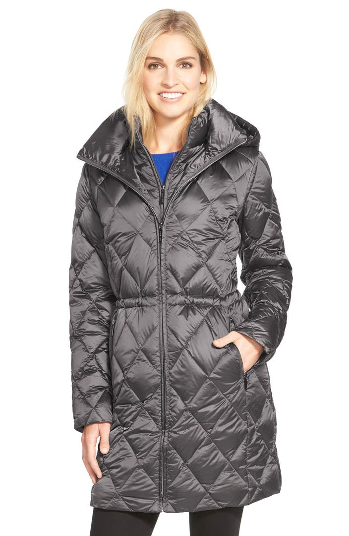 MICHAEL Michael Kors Packable Down Coat with Vest Front Insert | Nordstrom