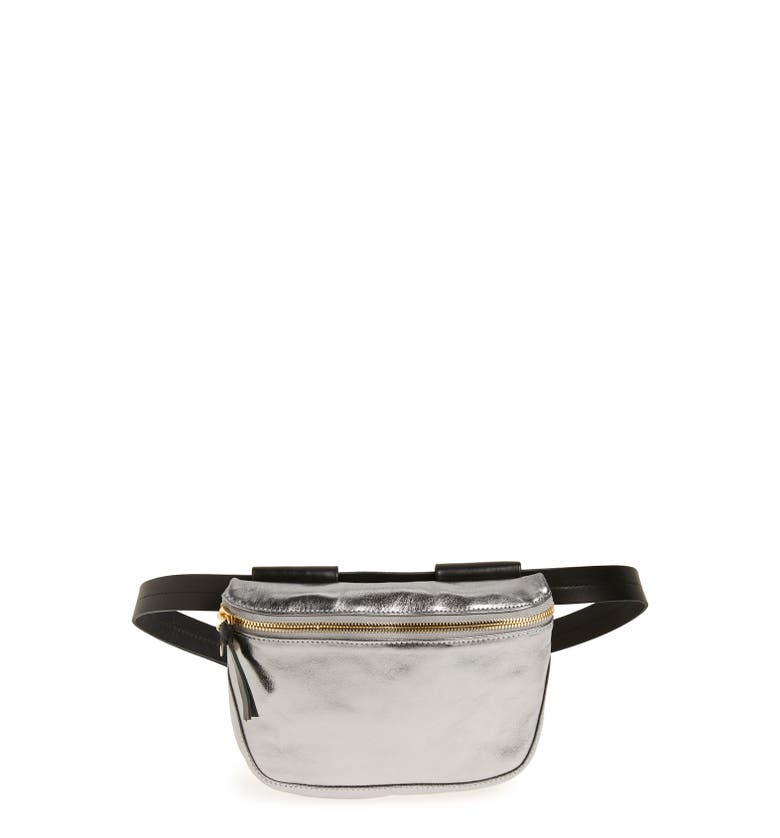 Clare V. 'Maison' Metallic Leather Fanny Pack | Nordstrom