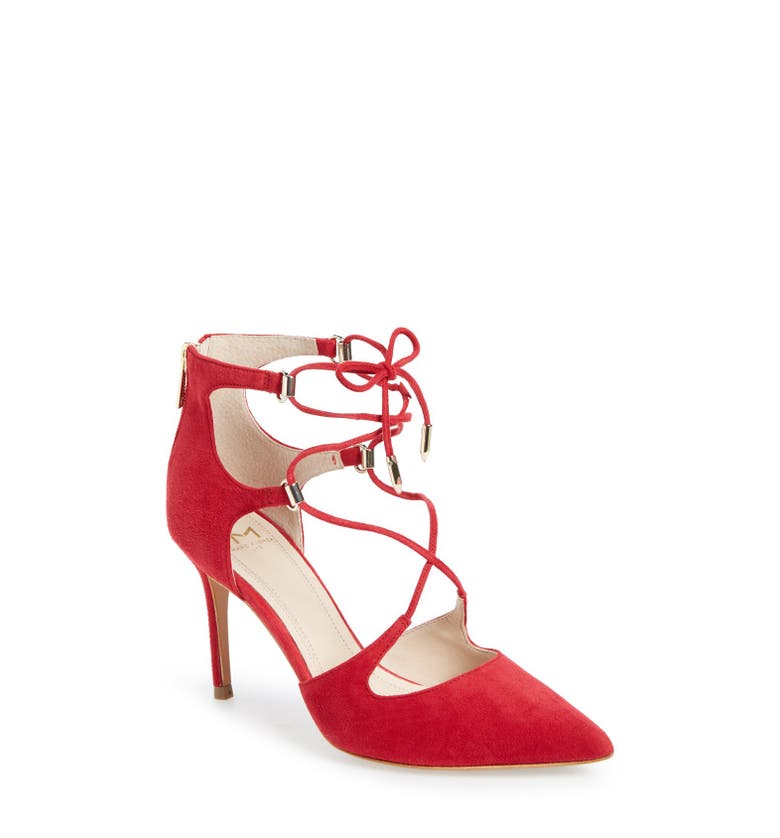 Marc Fisher LTD 'Toni' Lace-Up Pointy Toe Pump (Women) | Nordstrom