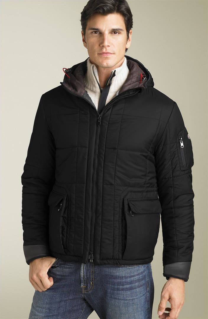 Victorinox Swiss Army® Hooded Bomber Jacket | Nordstrom