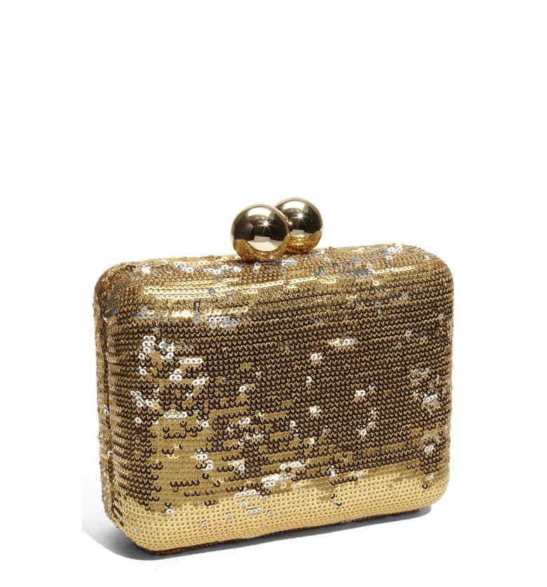 Steven by Steve Madden Sequined Box Clutch | Nordstrom