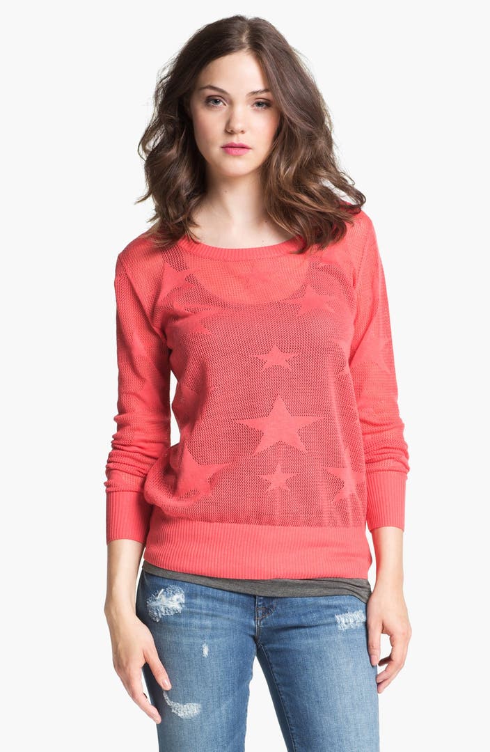 Max & Mia Star Sweater | Nordstrom