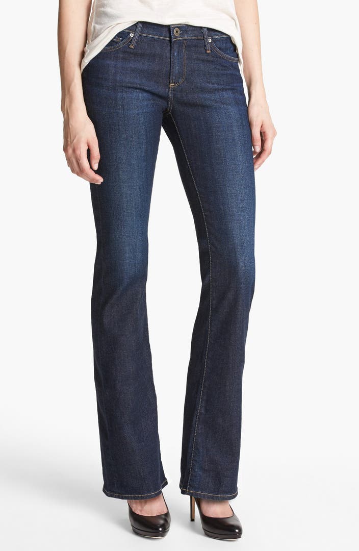 AG 'Angelina' Bootcut Jeans (Crest Blue) (Petite) | Nordstrom
