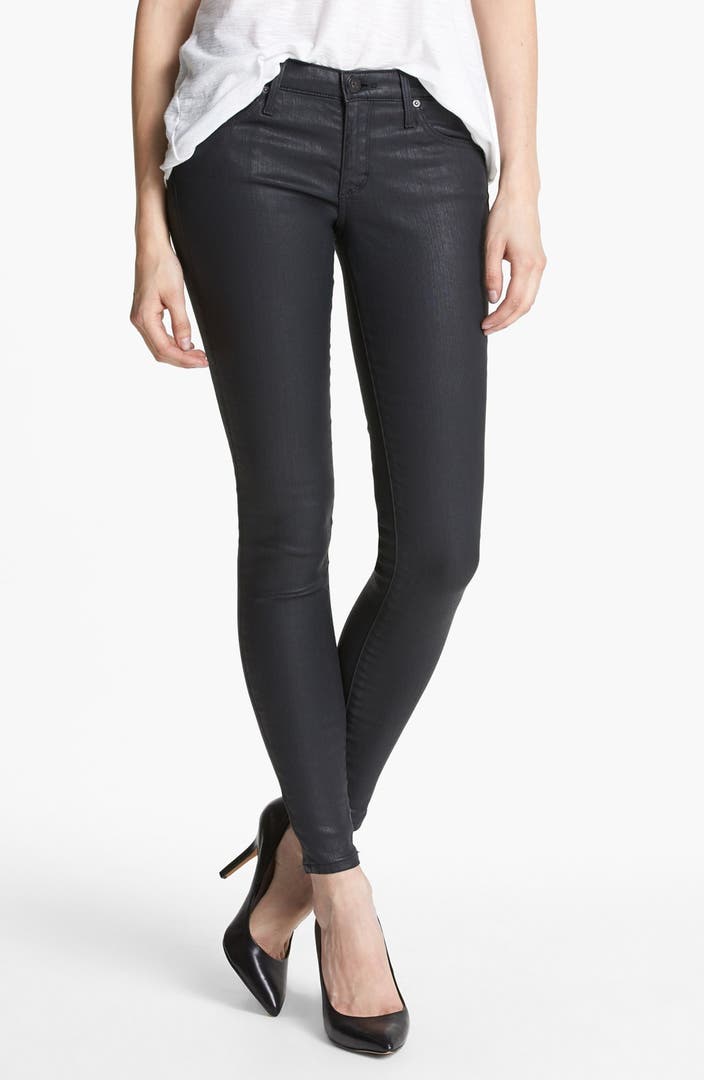 AG Coated Extreme Skinny Jeans (BSC) | Nordstrom