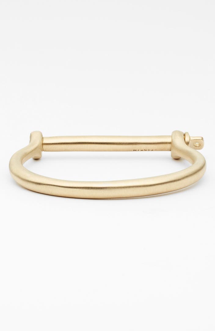 Miansai Brass Screw Cuff Bracelet | Nordstrom
