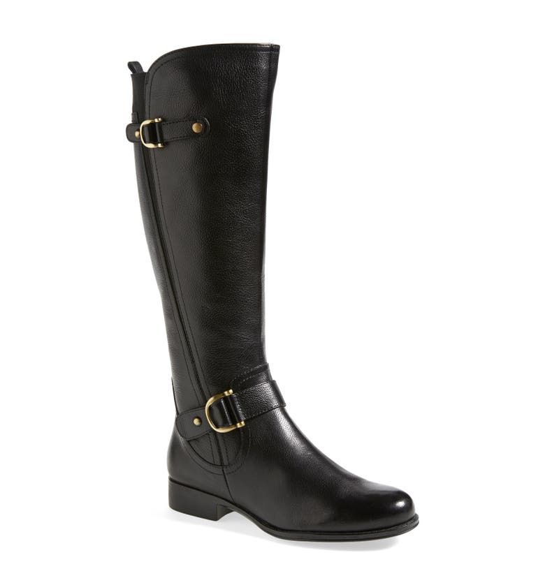 Naturalizer 'Jersey' Leather Riding Boot (Women) | Nordstrom