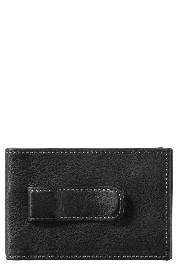 Johnston & Murphy Leather Money Clip Wallet | Nordstrom