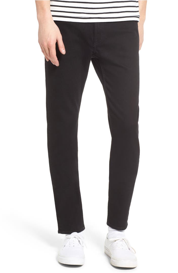 Cheap Monday Sonic Skinny Fit Jeans (Deep Black) | Nordstrom
