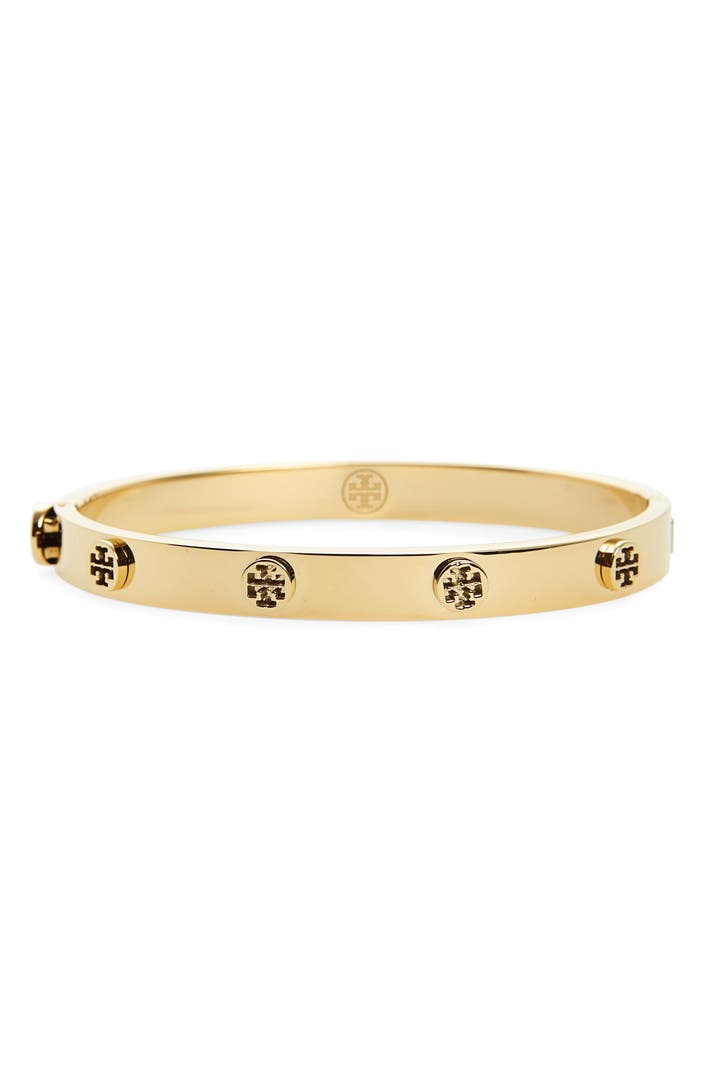 Tory Burch Logo Stud Bangle | Nordstrom