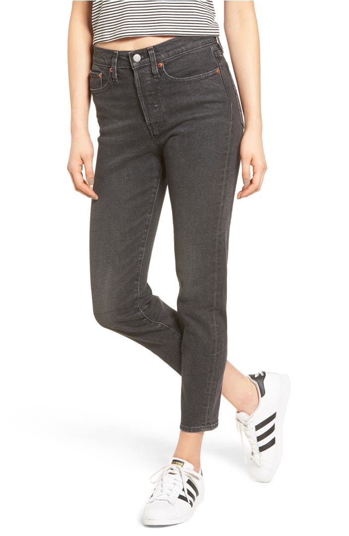 Levi's® Wedgie Icon Fit High Waist Crop Jeans (Deedee) | Nordstrom