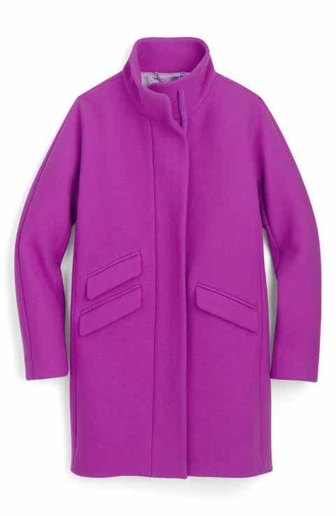 Women's Purple Wool & Wool-Blend Coats | Nordstrom