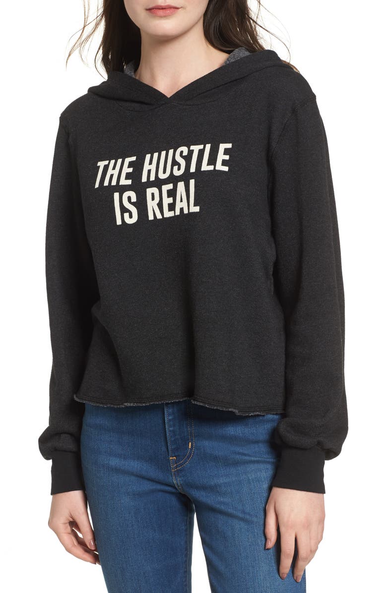 PST by Project Social T The Hustle is Real Hoodie | Nordstrom
