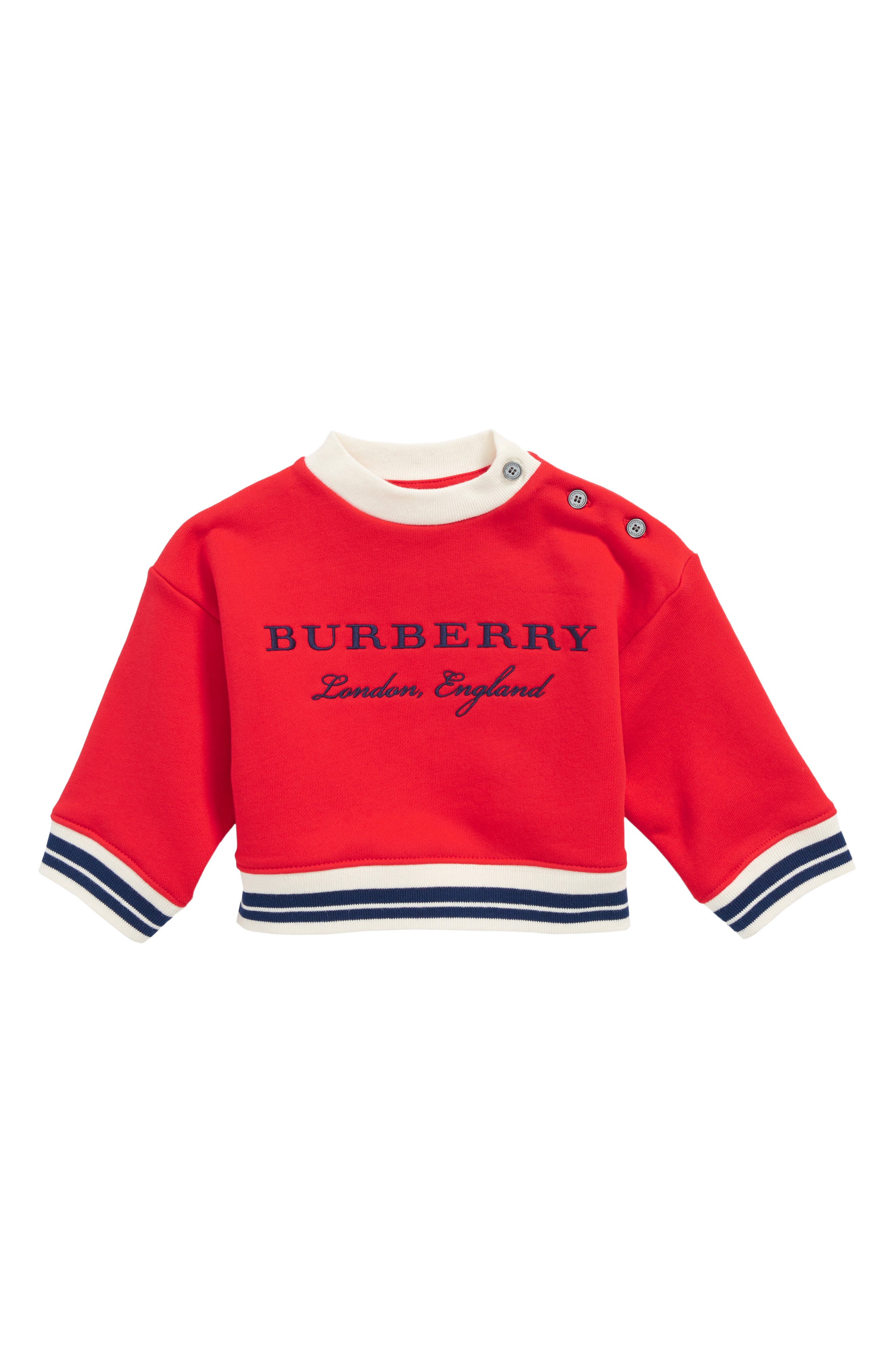 burberry gloves kids red