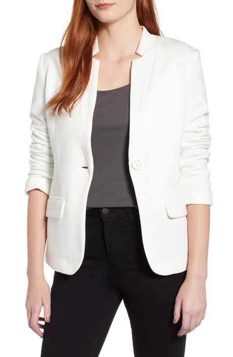 ivory blazer jackets for women | Nordstrom