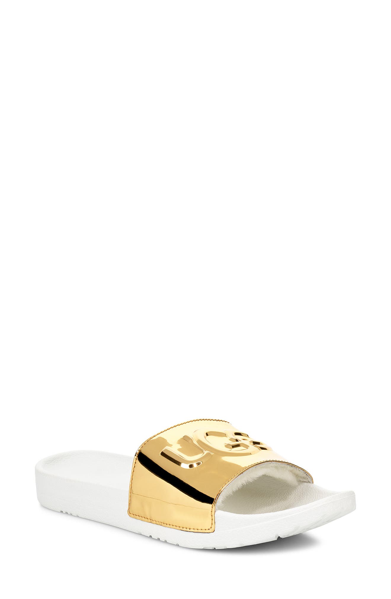 ugg slides mens gold