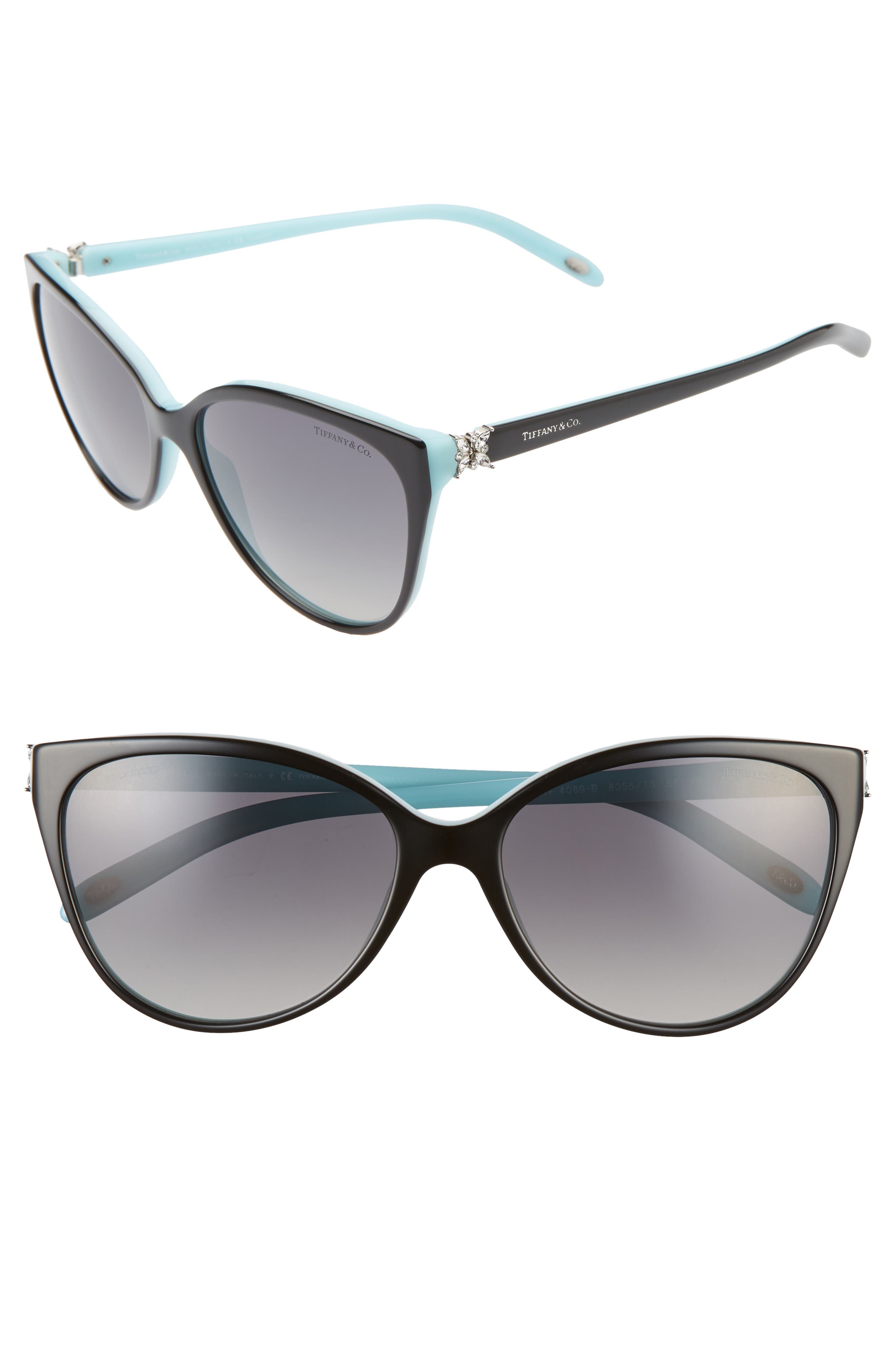 tiffany sunglasses with flower on side