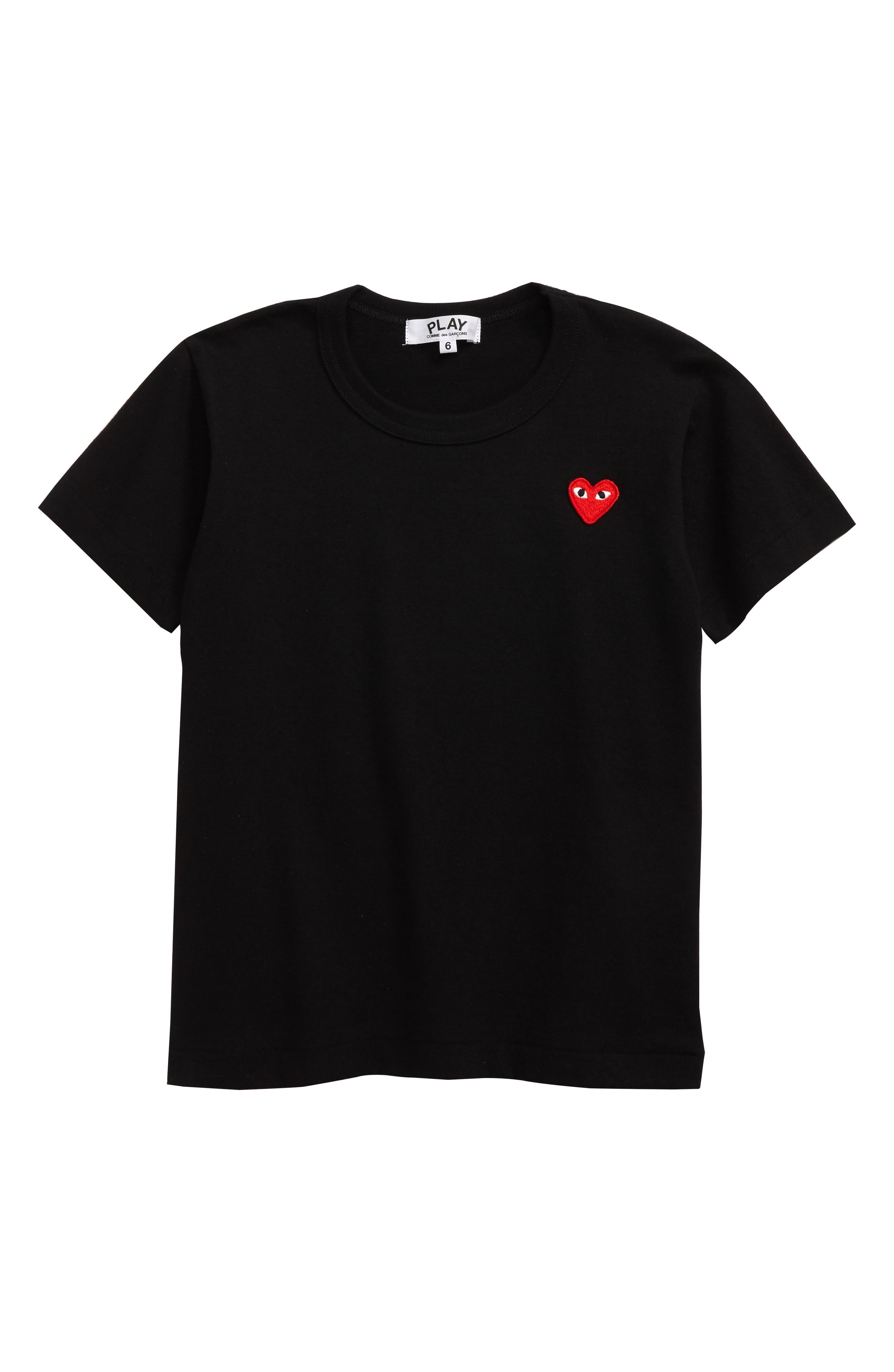 converse shirt with heart
