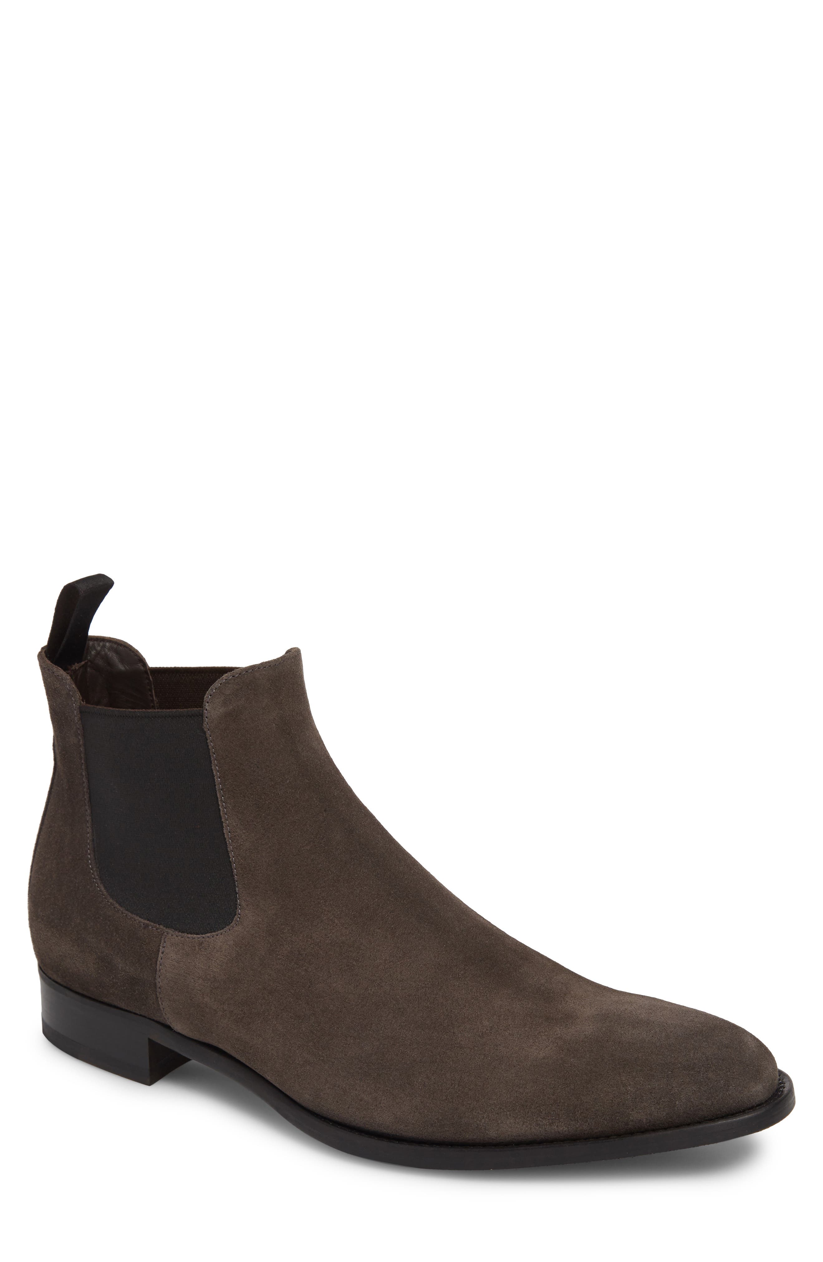 almond toe chelsea boots mens