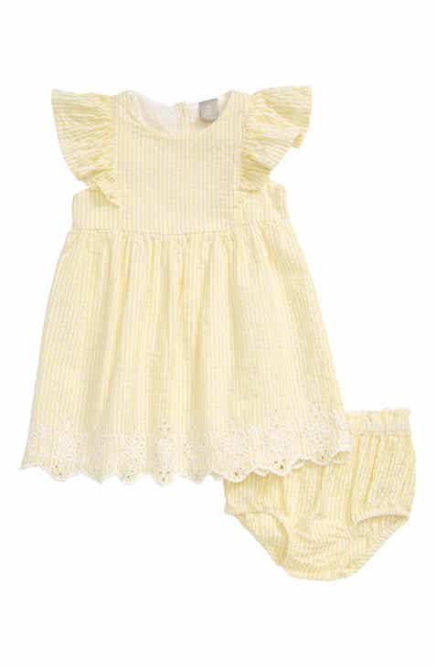 Baby Girl Rompers & One-Pieces: Ruffle, Woven & Print | Nordstrom