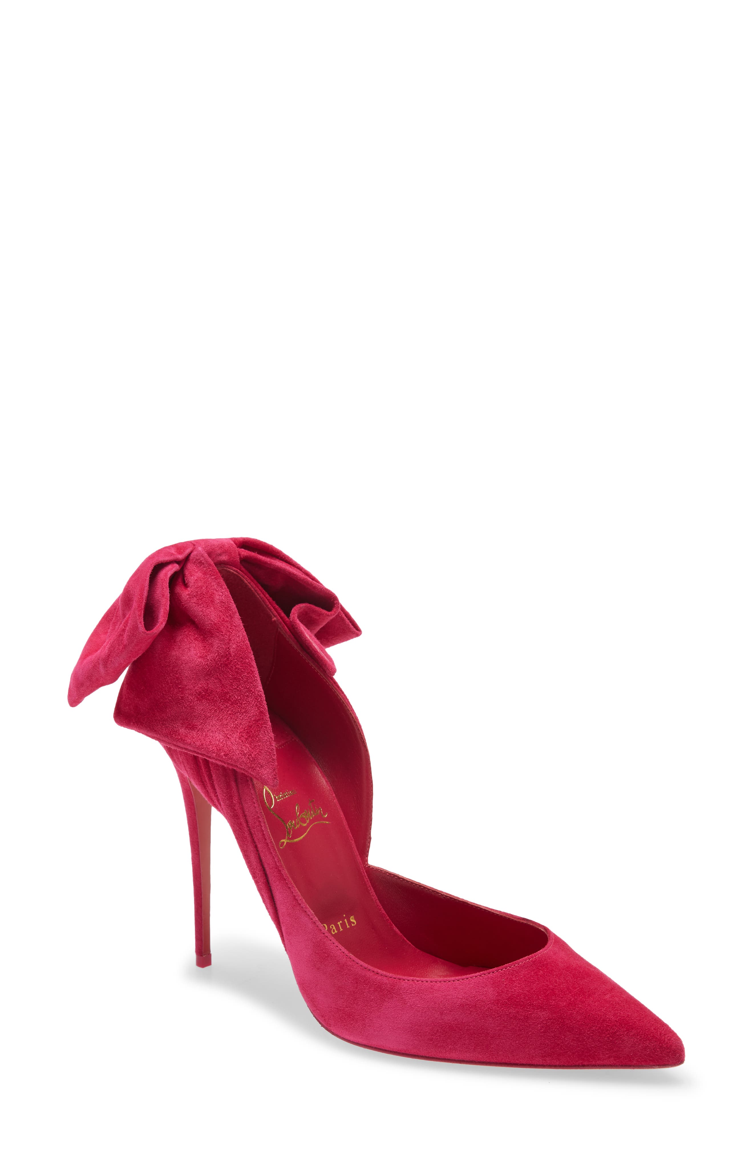 luminous pink heels